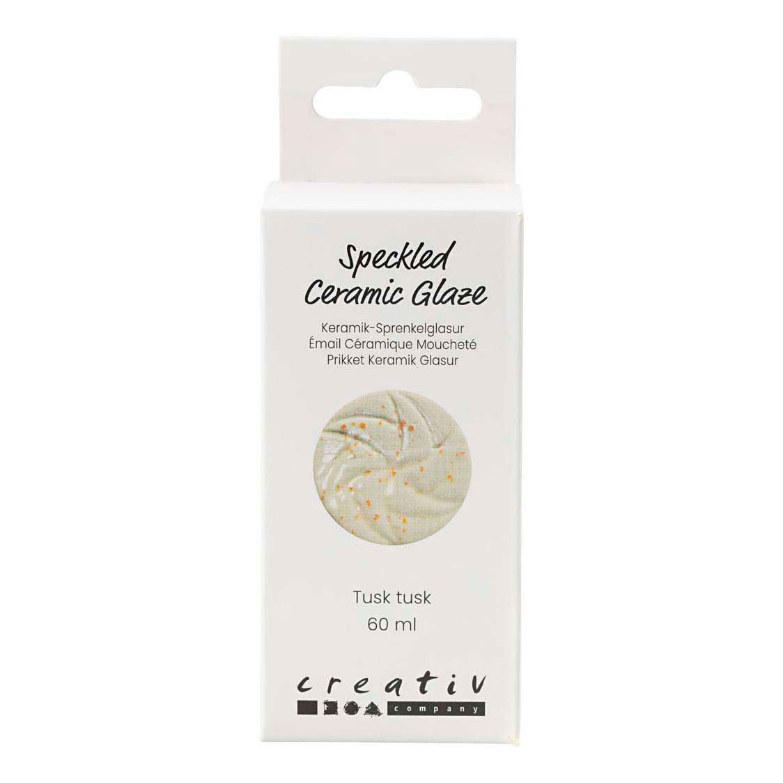 Gespikkeld Keramiek Glazuur 999-1060 C Dekkend Tusk Tusk - 60ml