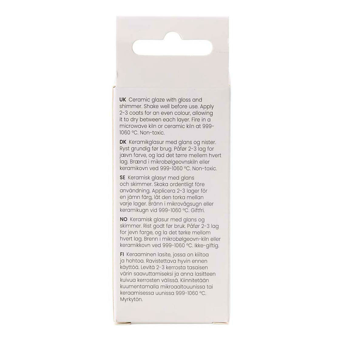 Gespikkeld Keramiek Glazuur 999-1060 C Dekkend Tusk Tusk - 60ml