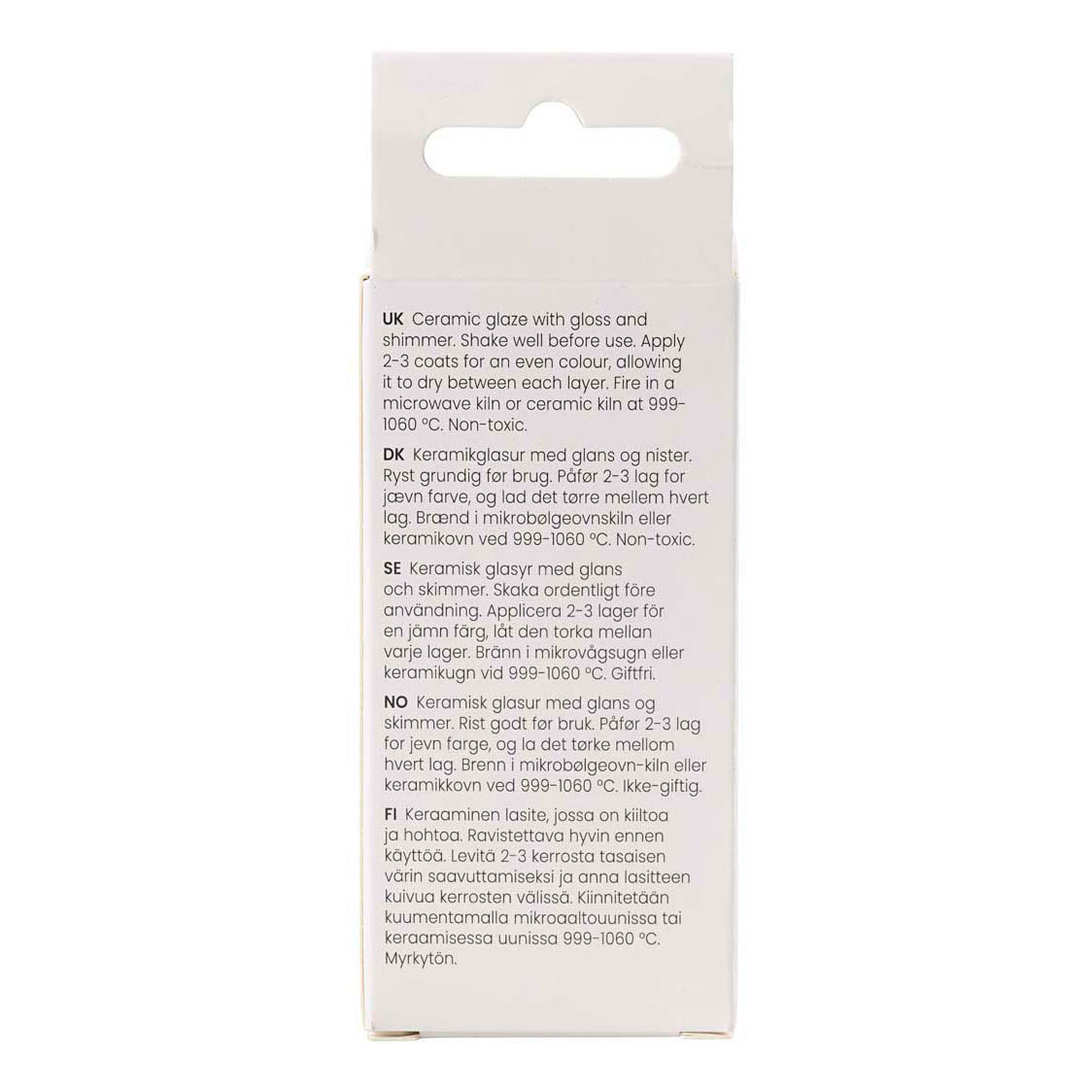 Gespikkeld Keramiek Glazuur 999-1060 C Dekkend Pinky - 60ml