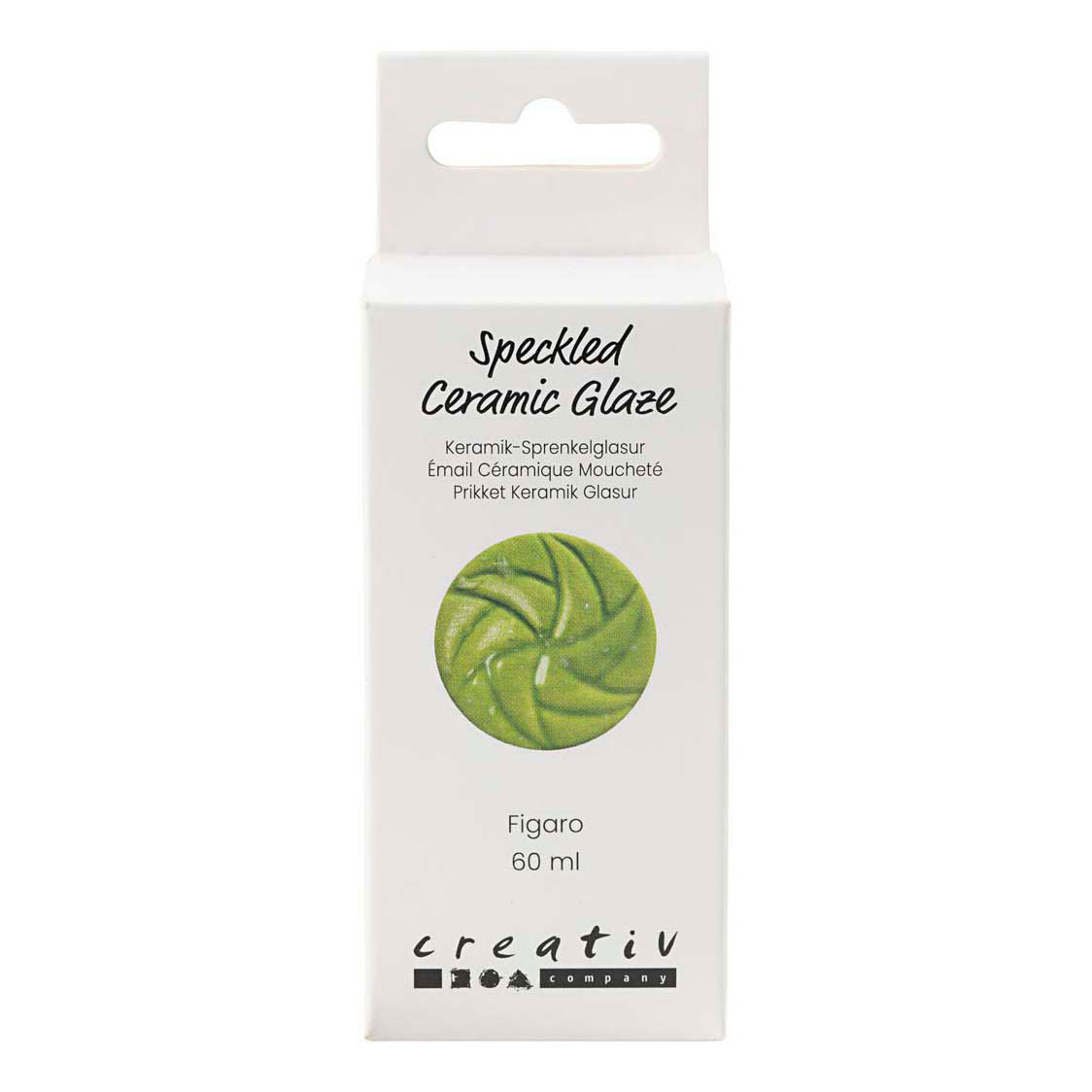 Gespikkeld Keramiek Glazuur 999-1060 C Dekkend Figaro - 60ml