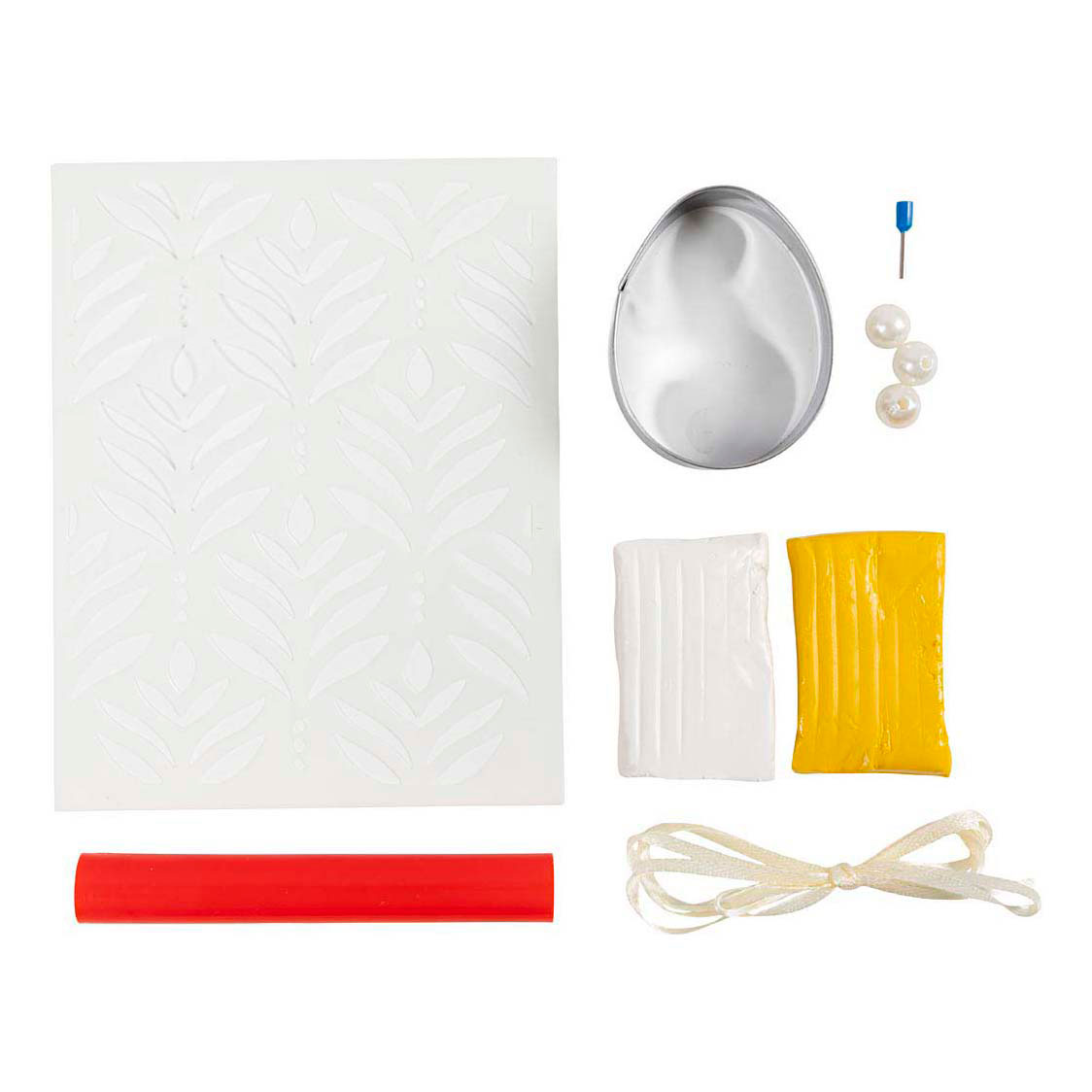 Mini Hobbyset Boetseren ei Lichtgeel Pastelkleuren