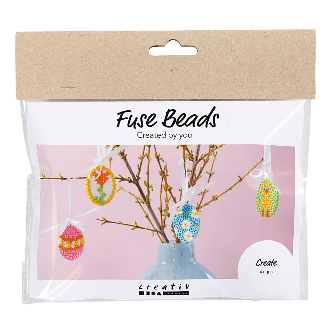 Mini Hobbyset Strijkkralen Hangende Eierdecoraties