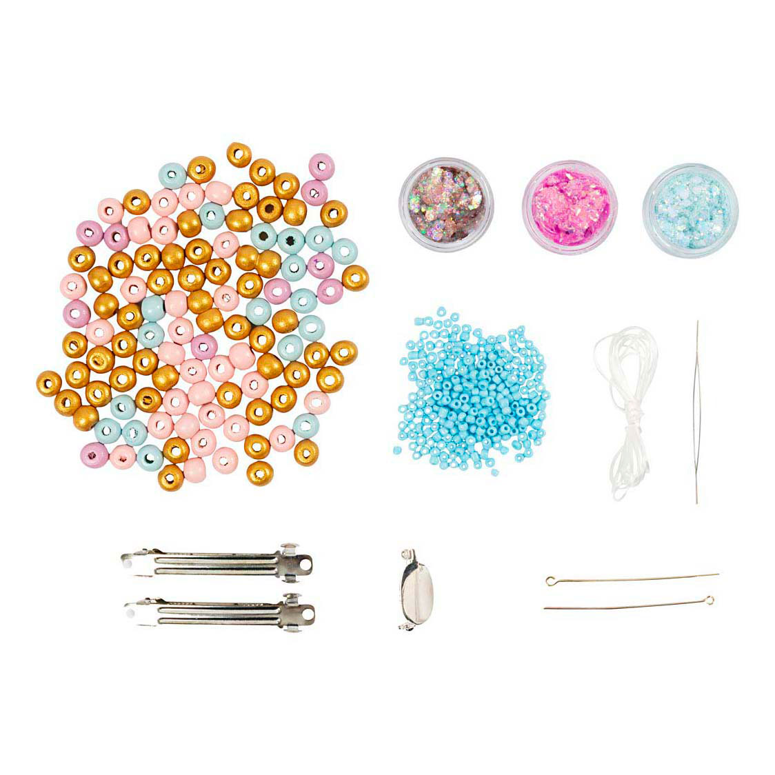 Mini Hobbyset Sieraden Halsketting Armband Clips Broche