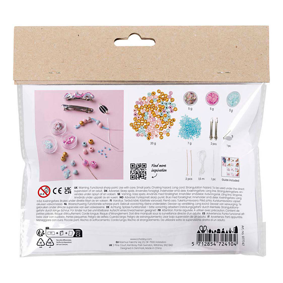 Mini Hobbyset Sieraden Halsketting Armband Clips Broche