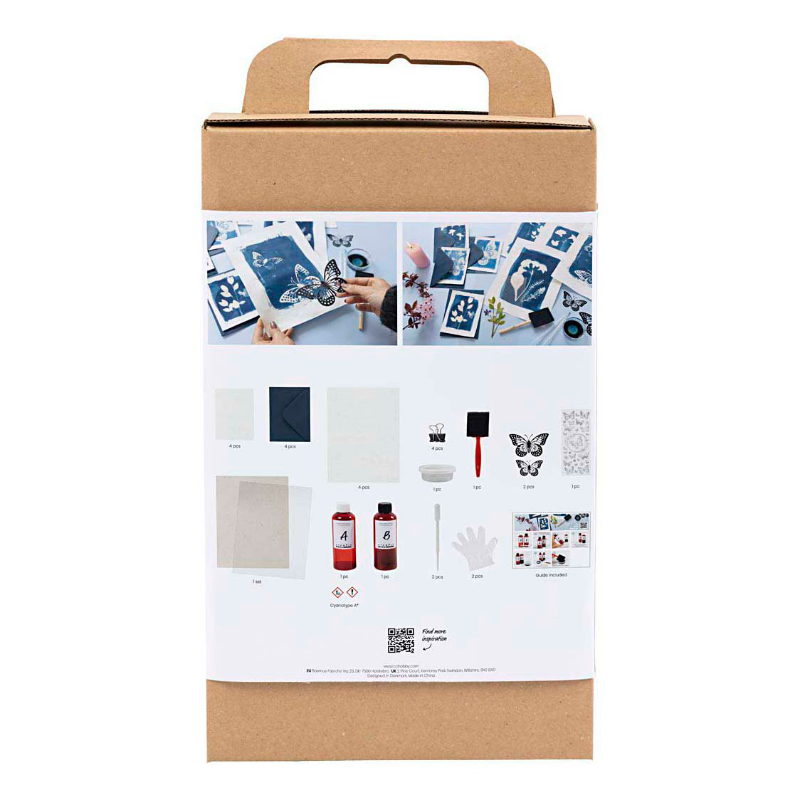 Hobbyset Cyanotypie Blauw