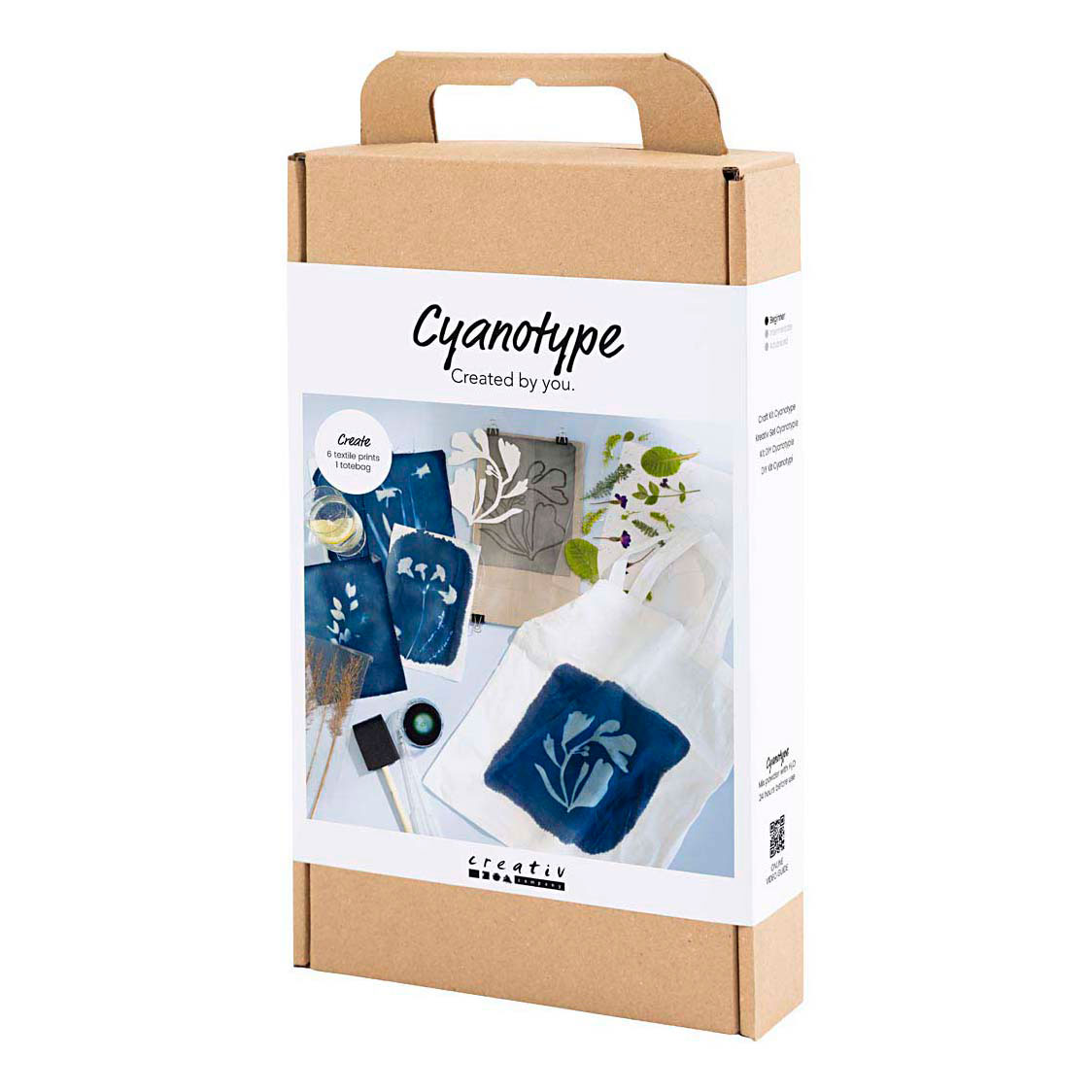 Kit de loisirs créatifs Cyanotype Textile Bleu Kit de loisirs créatifs Cyanotype Textile Bleu