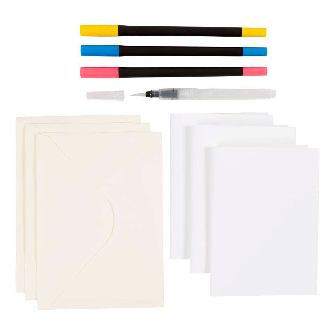 Mini Hobbyset Cartes et enveloppes aquarelles