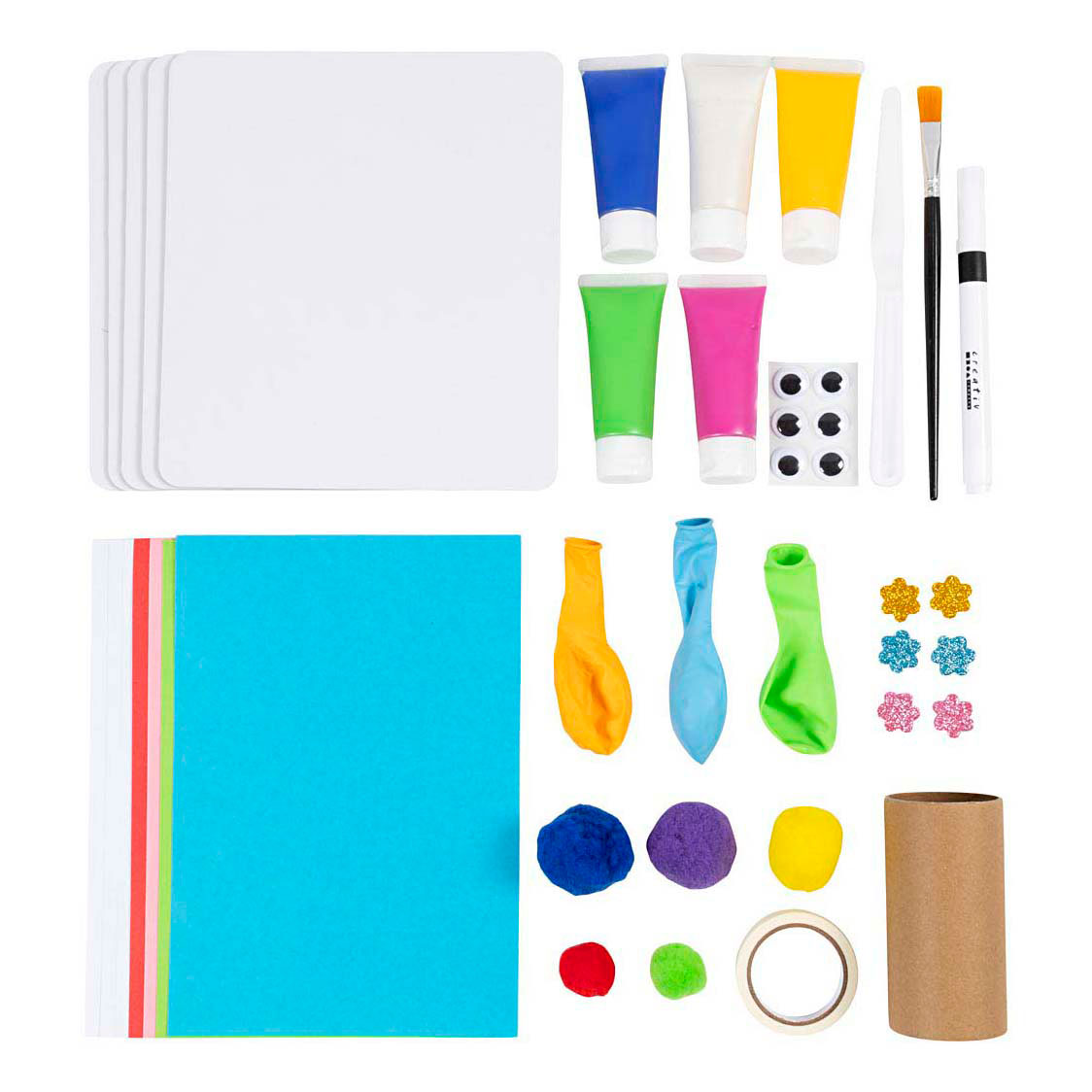 Kit de loisirs créatifs : Peinture de couleurs variées Kit de loisirs créatifs : Peinture de couleurs variées