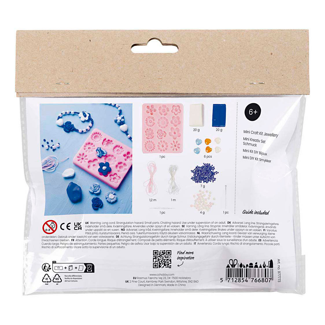 Mini ensemble de loisirs créatifs Bijoux Fleurs