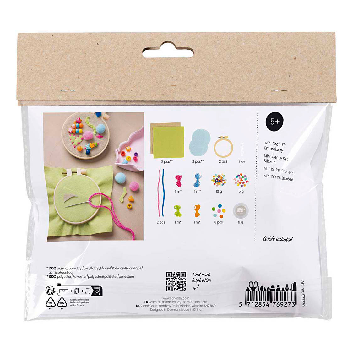 Mini Hobbyset Borduurwerk Fantasie