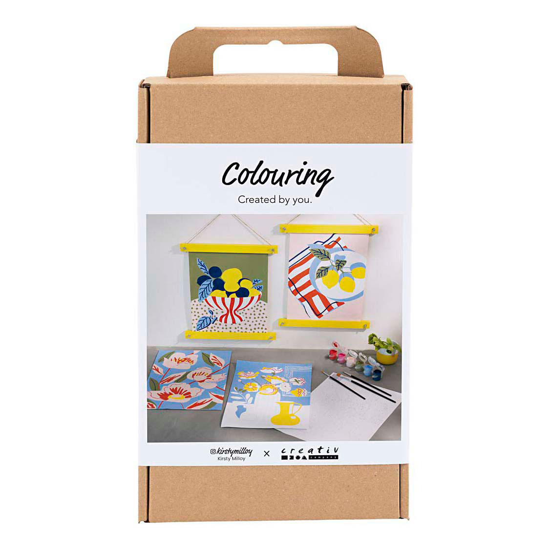 Kit de loisirs créatifs, coloriage, peinture par numéros, peinture acrylique