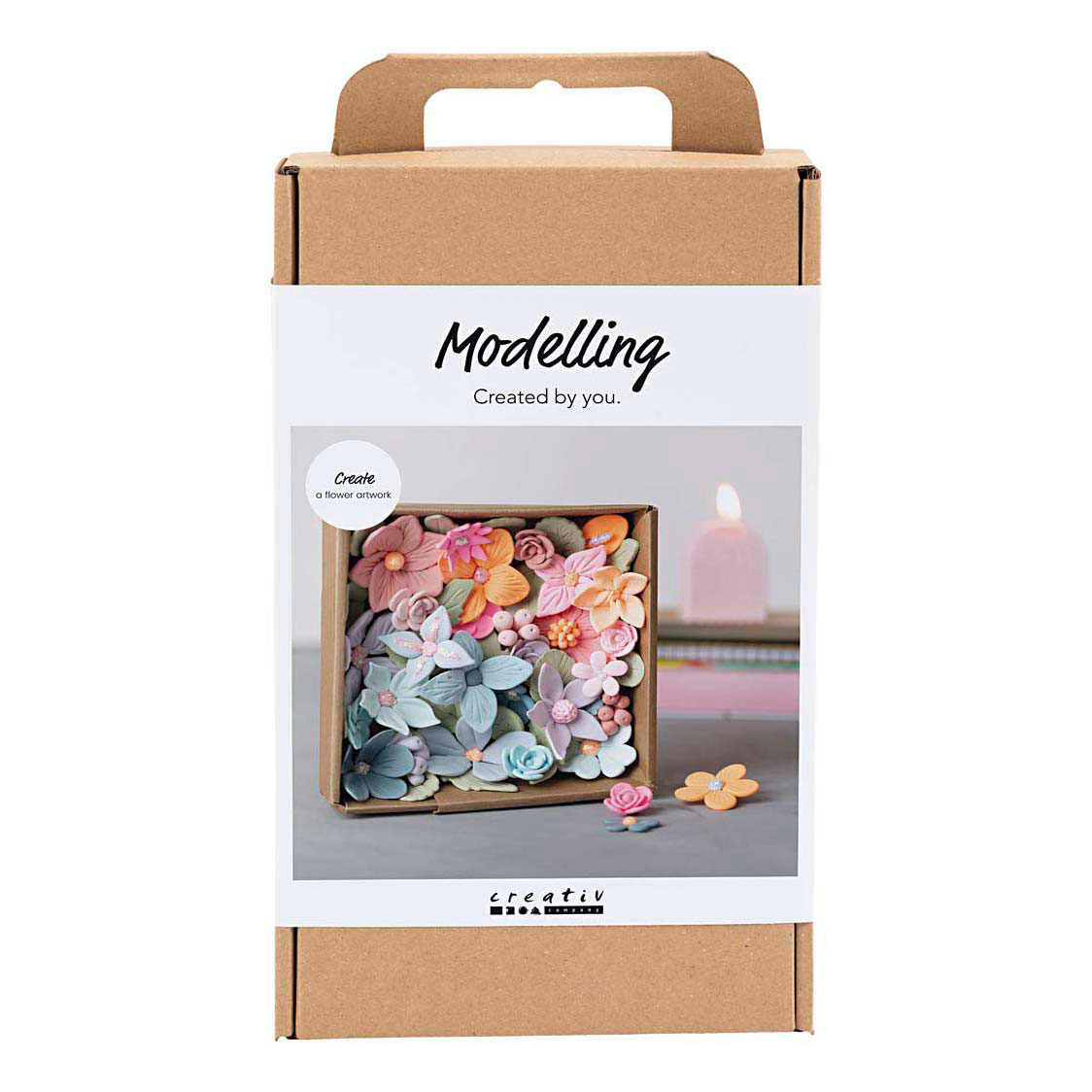 Ensemble de loisirs Fleurs Sculpture Couleurs pastel