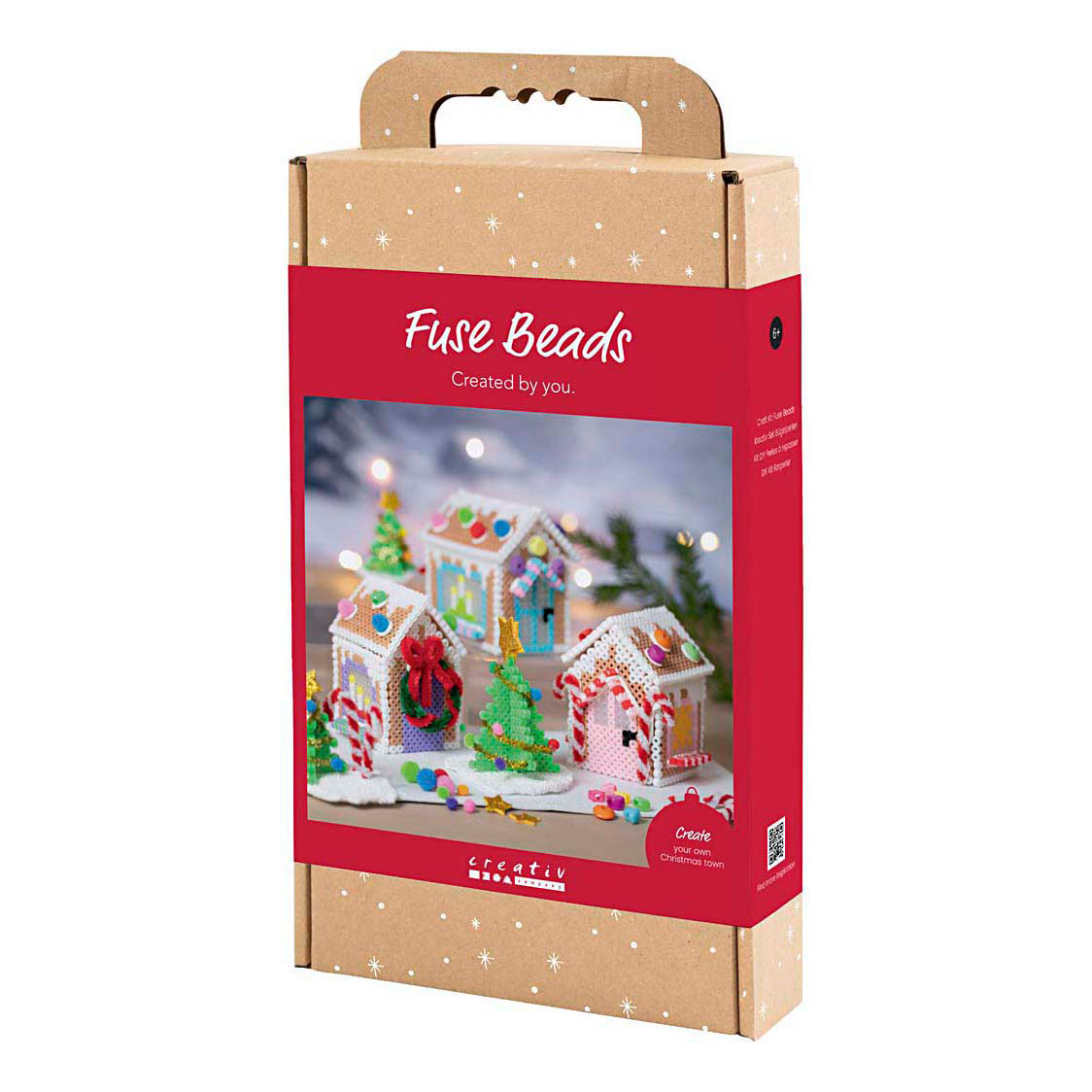 Hobbyset Strijkkralen Kersthuisje