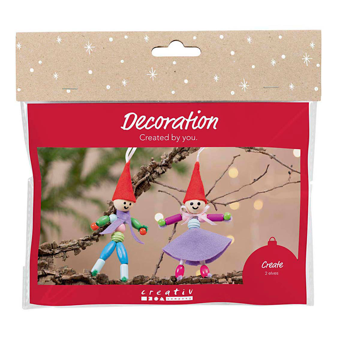 Mini-Hobby-Set Dekoration Weihnachtswichtel