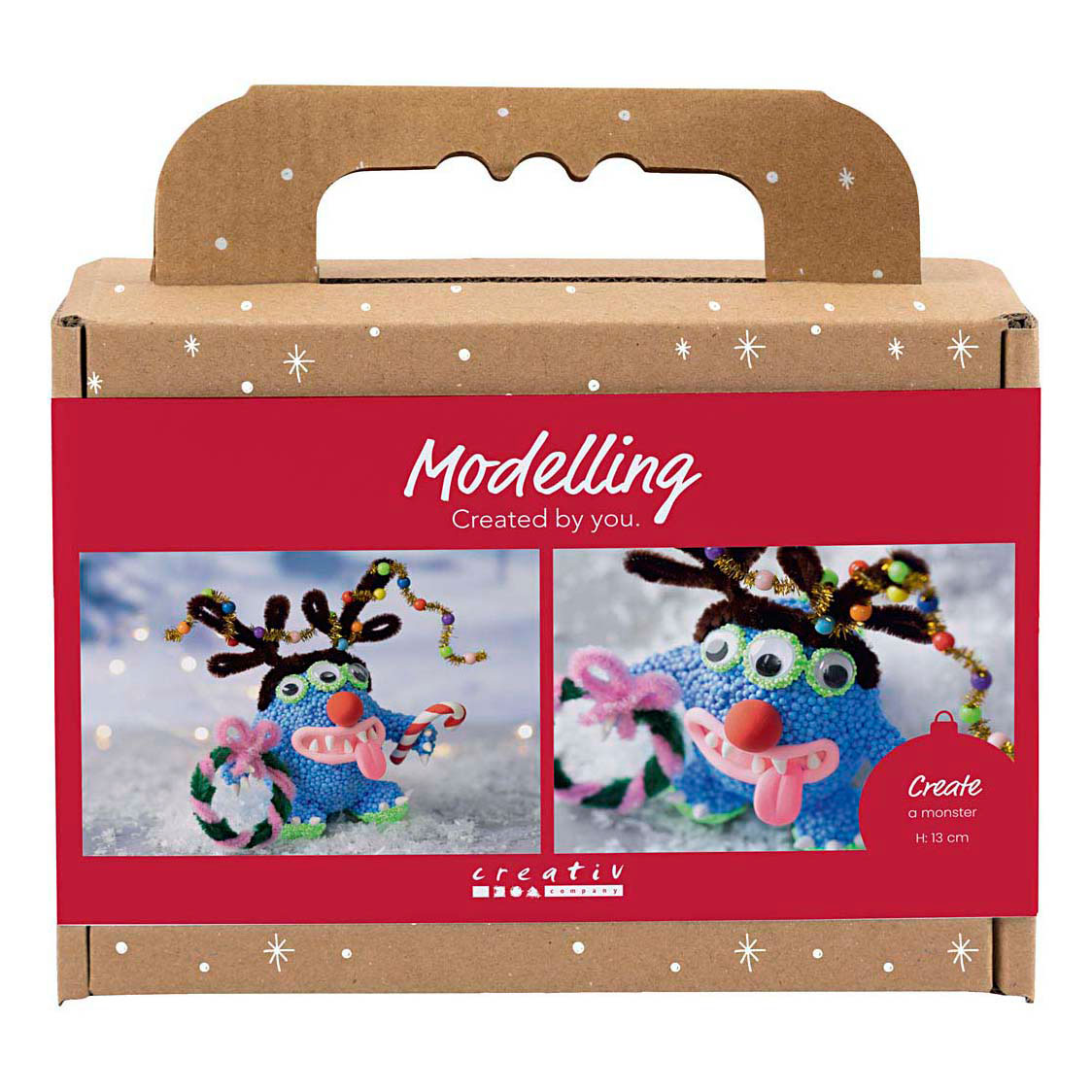 Mini kit de loisirs créatifs : modélisme, renne et monstre