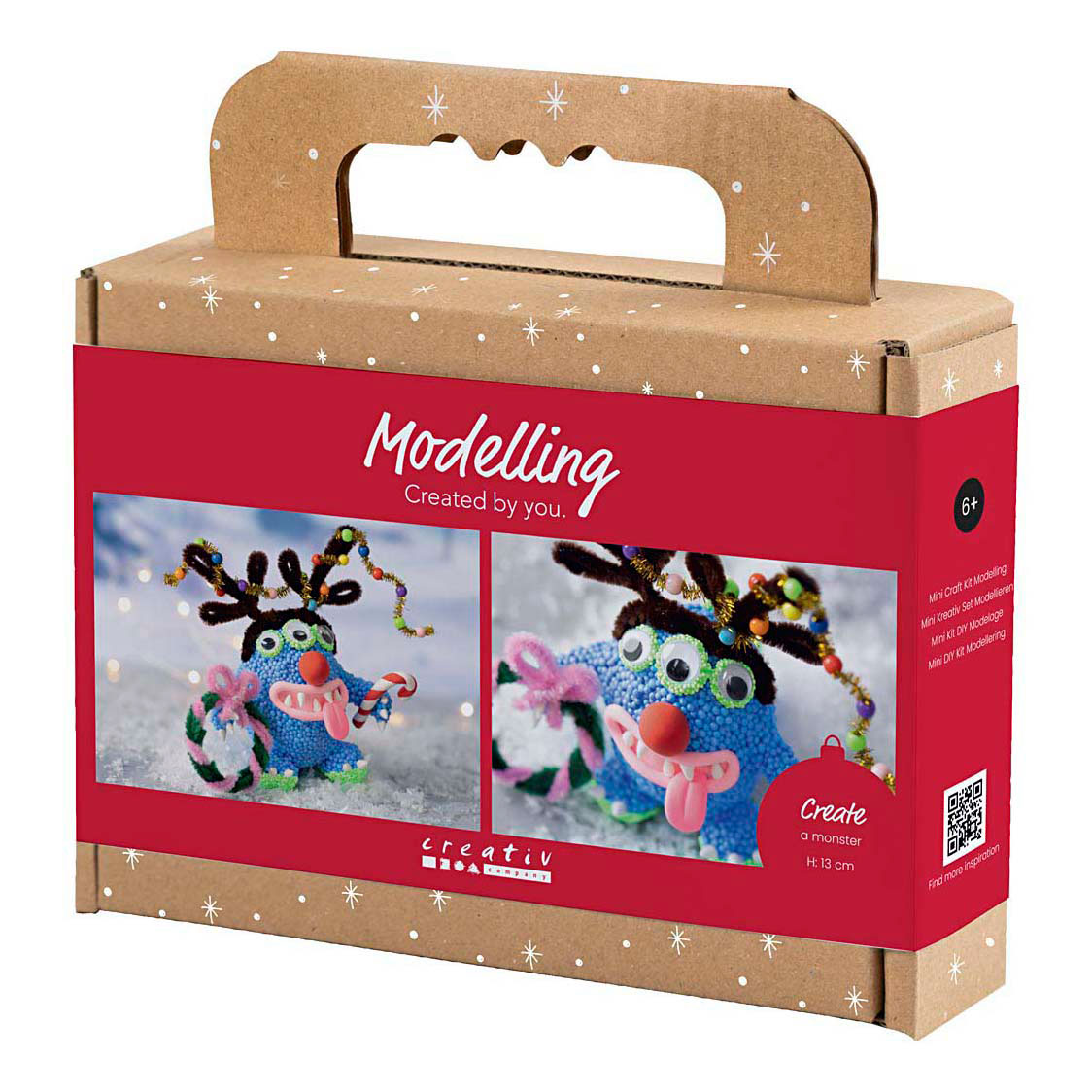 Mini kit de loisirs créatifs : modélisme, renne et monstre