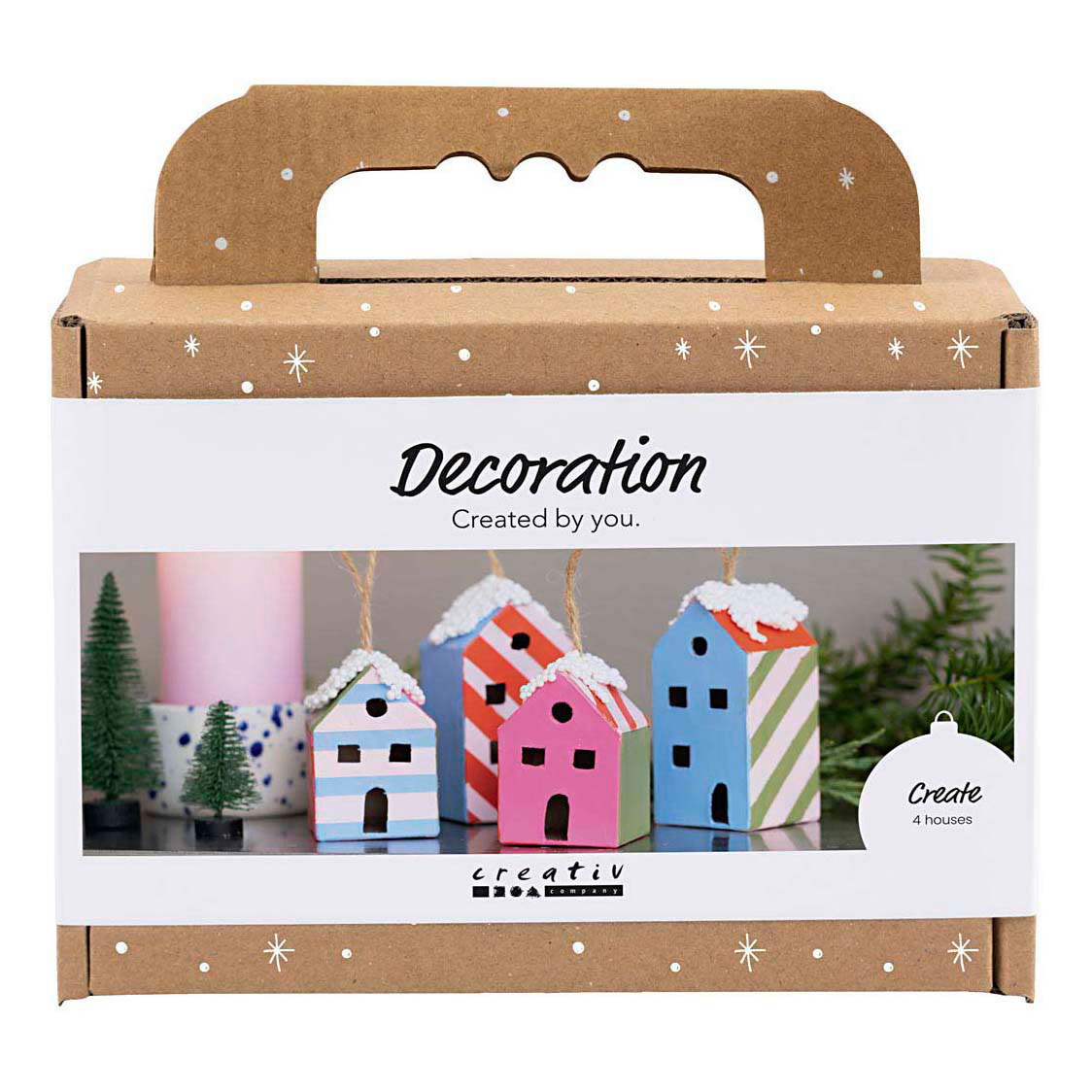 Mini Hobby Set Décoration Maisons Colorées