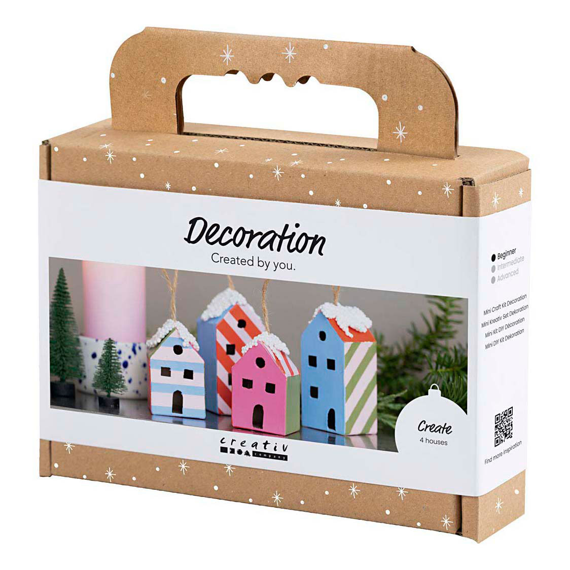 Mini Hobby Set Décoration Maisons Colorées