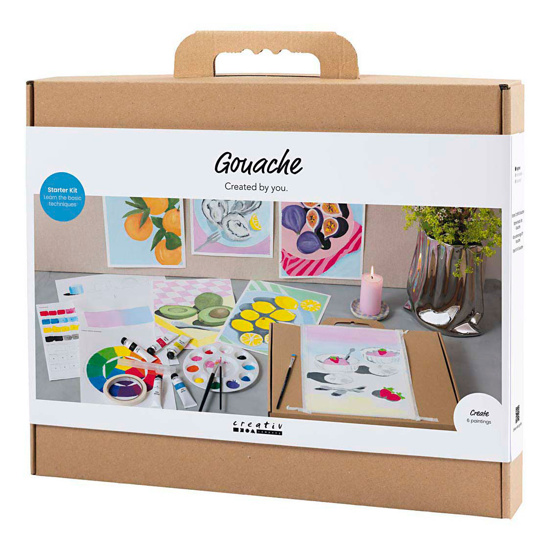 Starter Hobbyset Gouache Schilderijen Starter Hobbyset Gouache Schilderijen