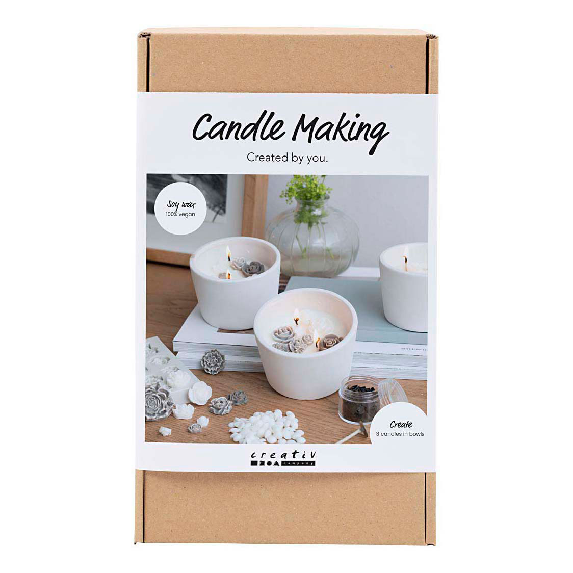 Kit de loisirs pour la fabrication de bougies