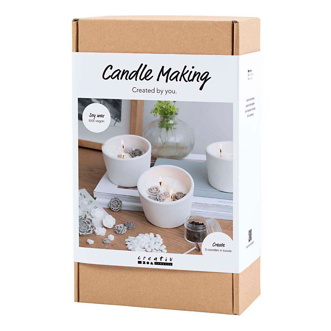 Kit de loisirs pour la fabrication de bougies