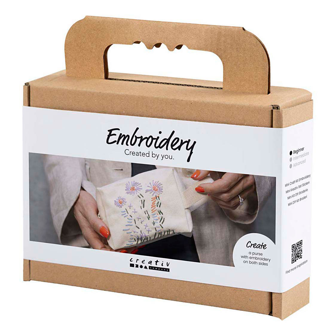 Mini Hobbyset Borduurwerk Make-Up Tas