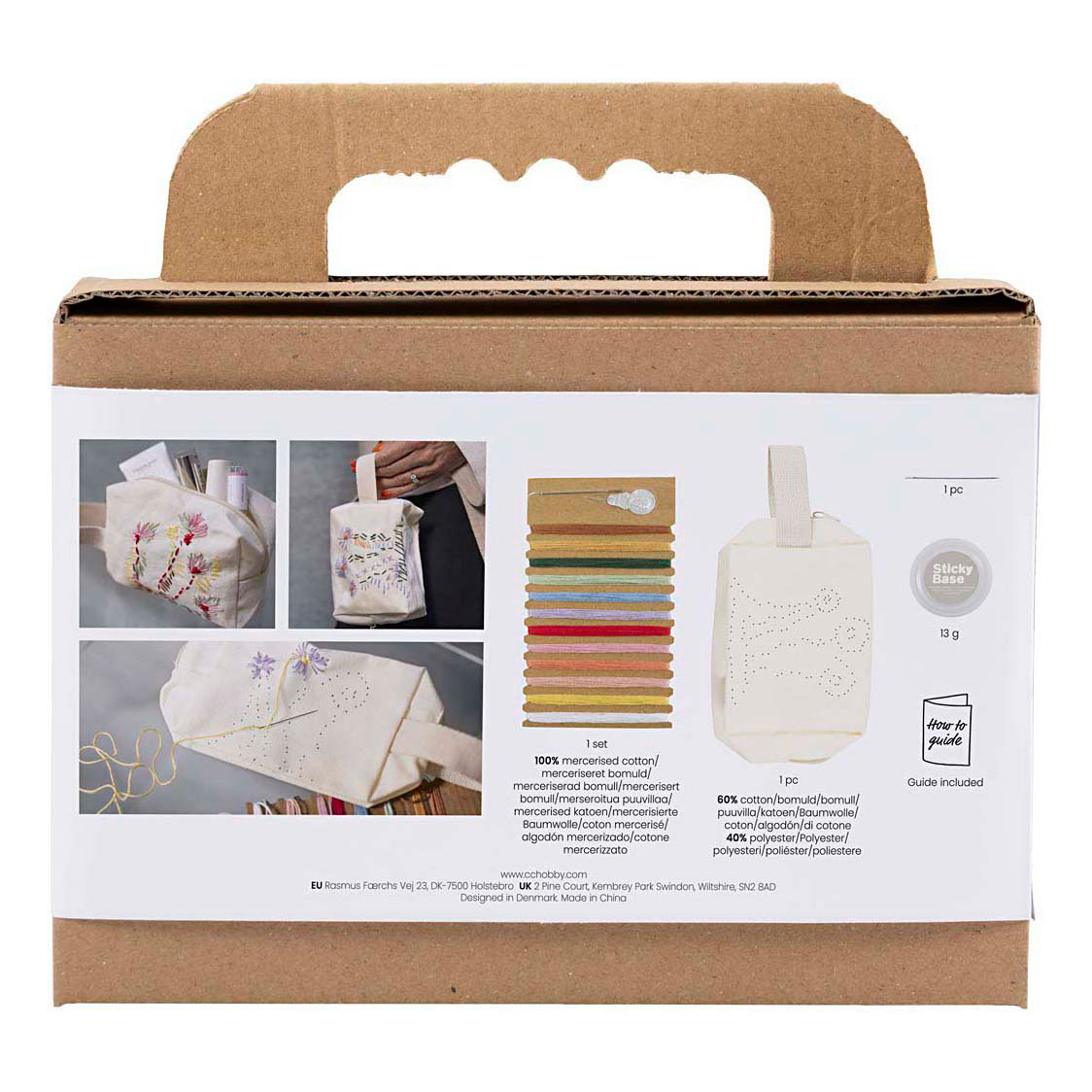 Mini Hobbyset Borduurwerk Make-Up Tas