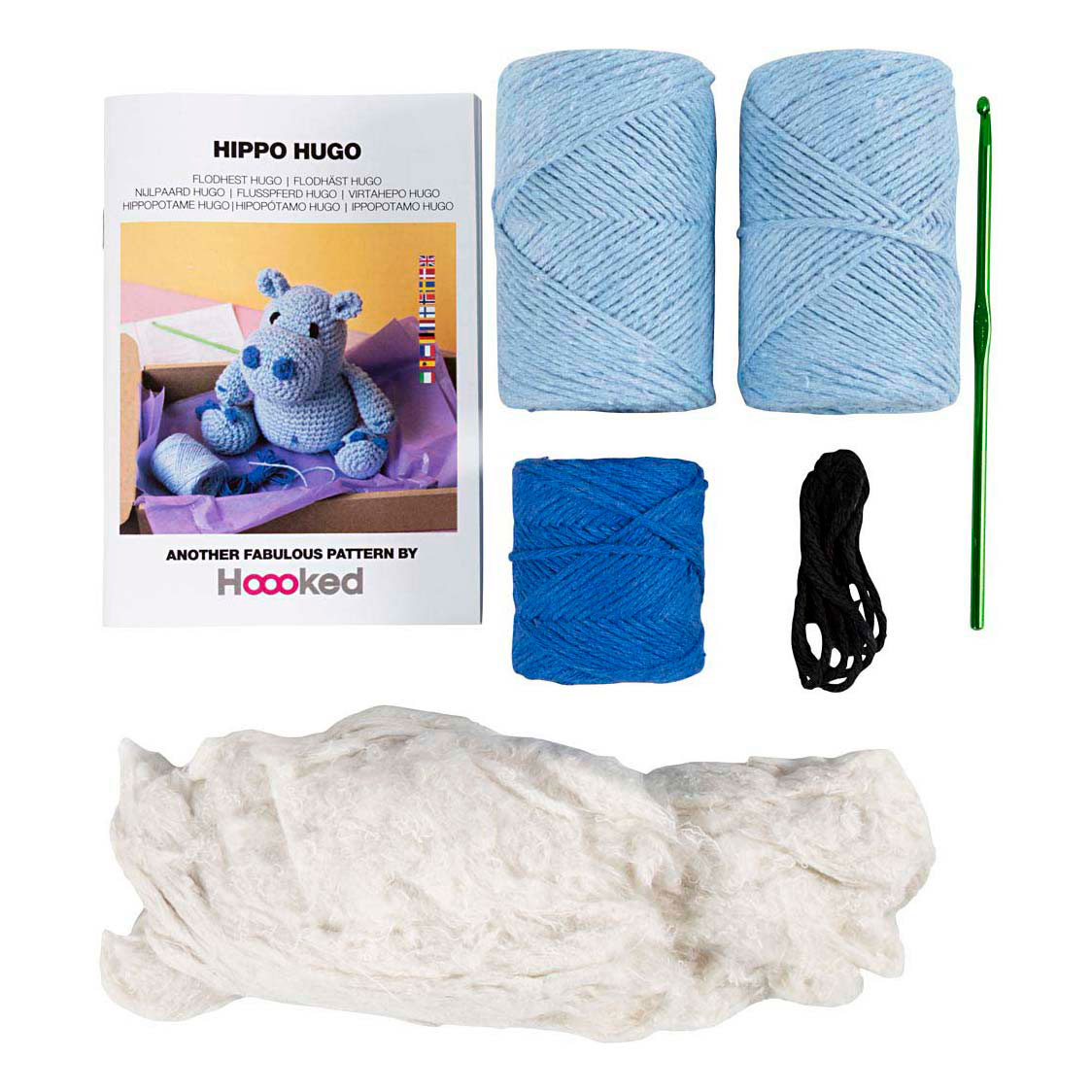 Hobbyset Amigurumi Hippopotame