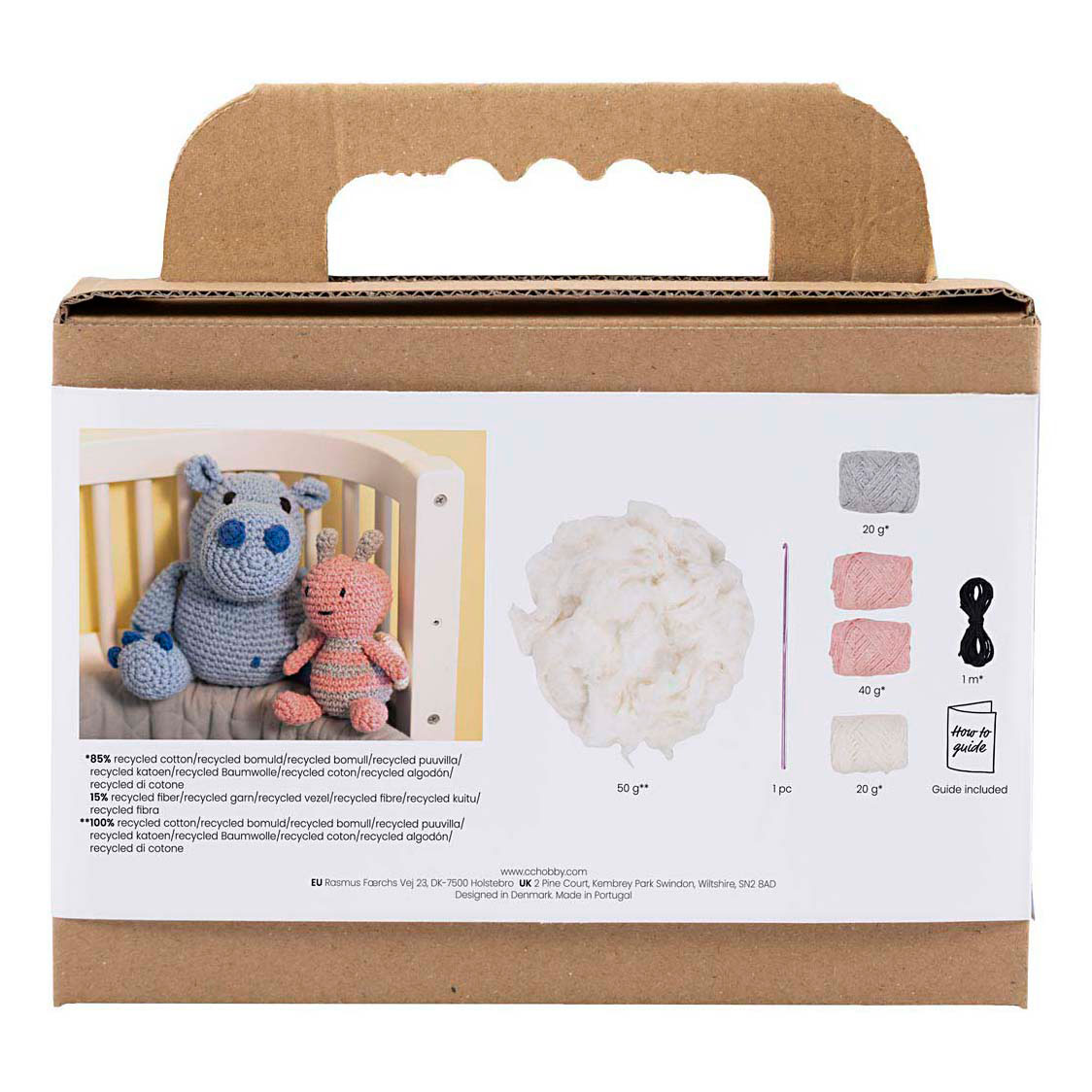 Hobbyset Amigurumi Honigbiene