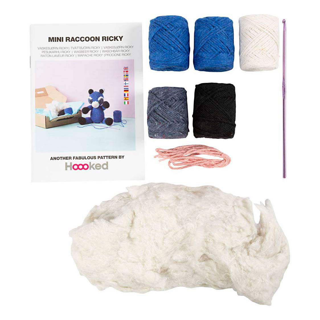 Raton laveur amigurumi Hobbyset