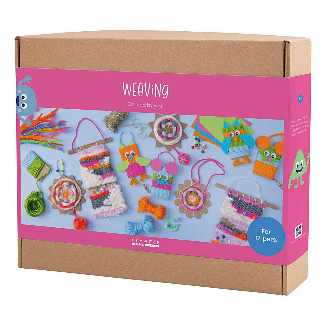 Ensemble de pendentifs en forme de hiboux et de souris