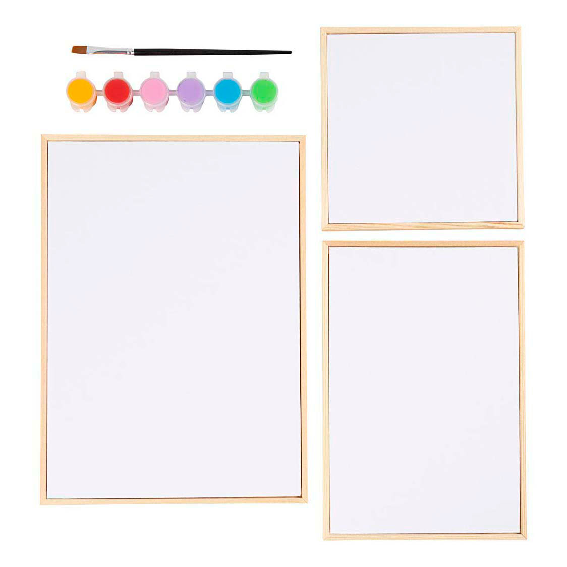 Set Canvas Panelen Kleurrijk Set Canvas Panelen Kleurrijk