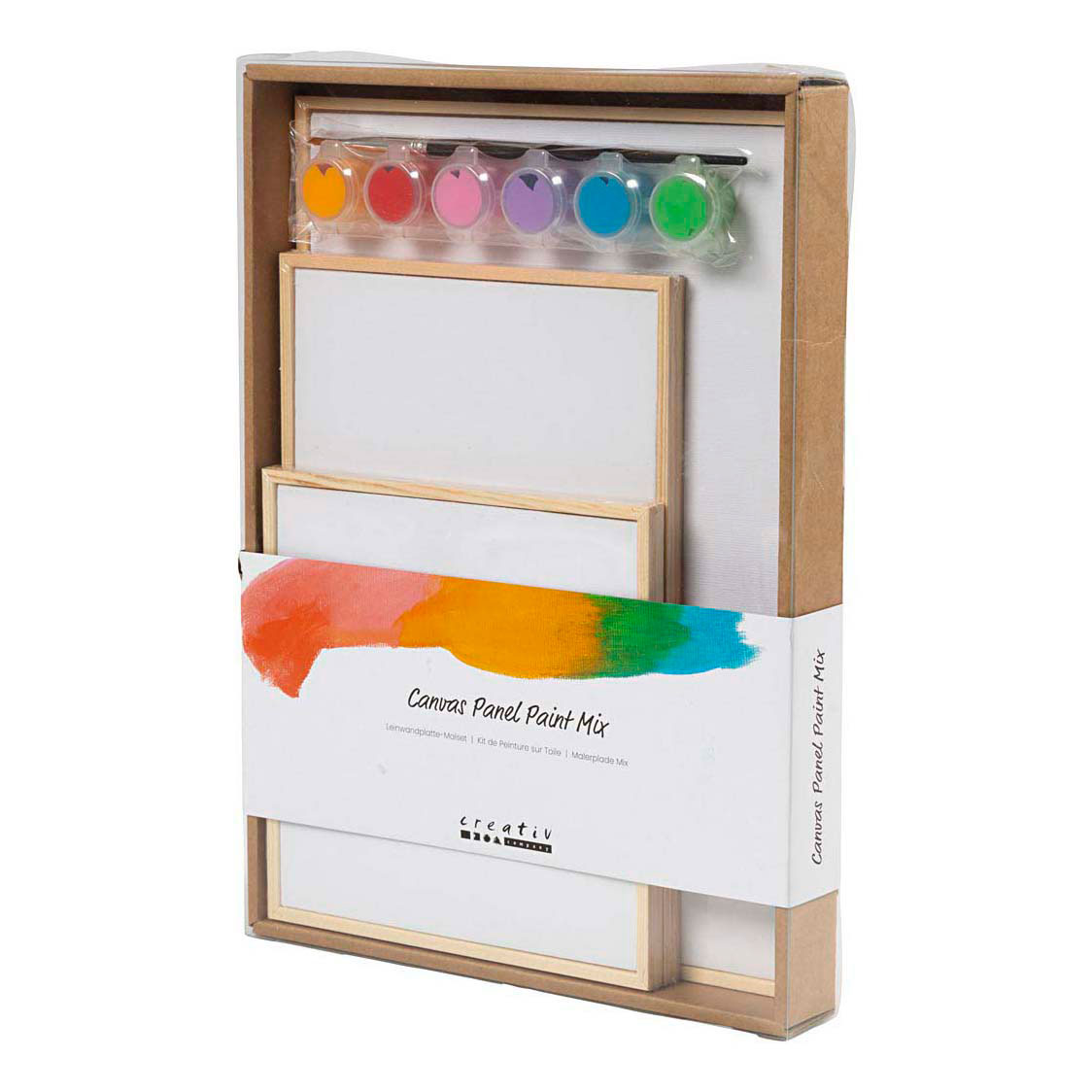 Set Canvas Panelen Kleurrijk Set Canvas Panelen Kleurrijk