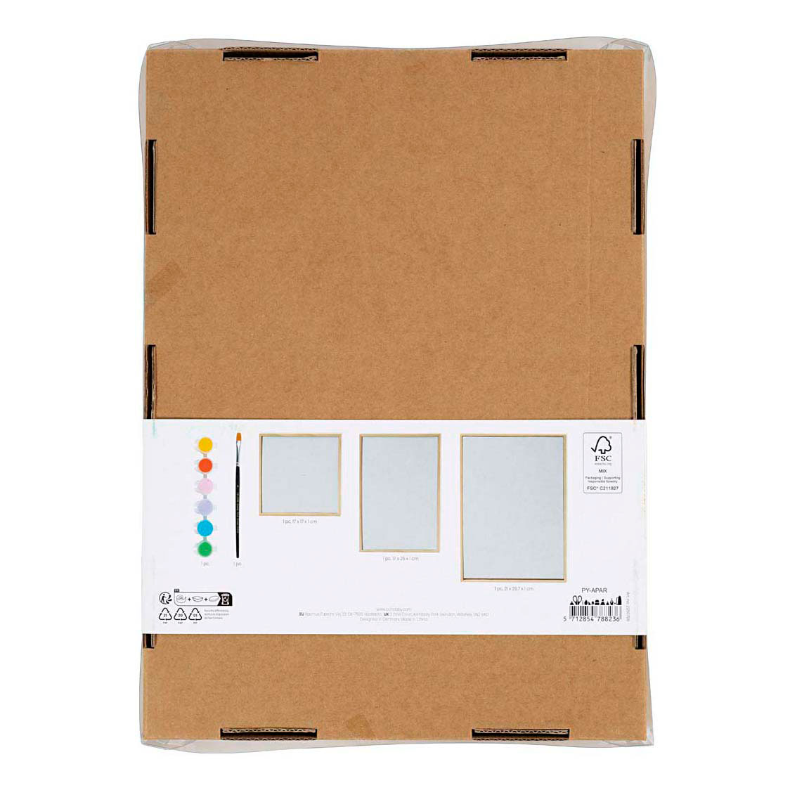 Set Canvas Panelen Kleurrijk Set Canvas Panelen Kleurrijk