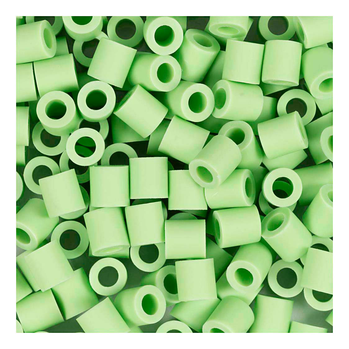 NABBI BioBeads 5x5mm Pastel Groen - 1000st.
