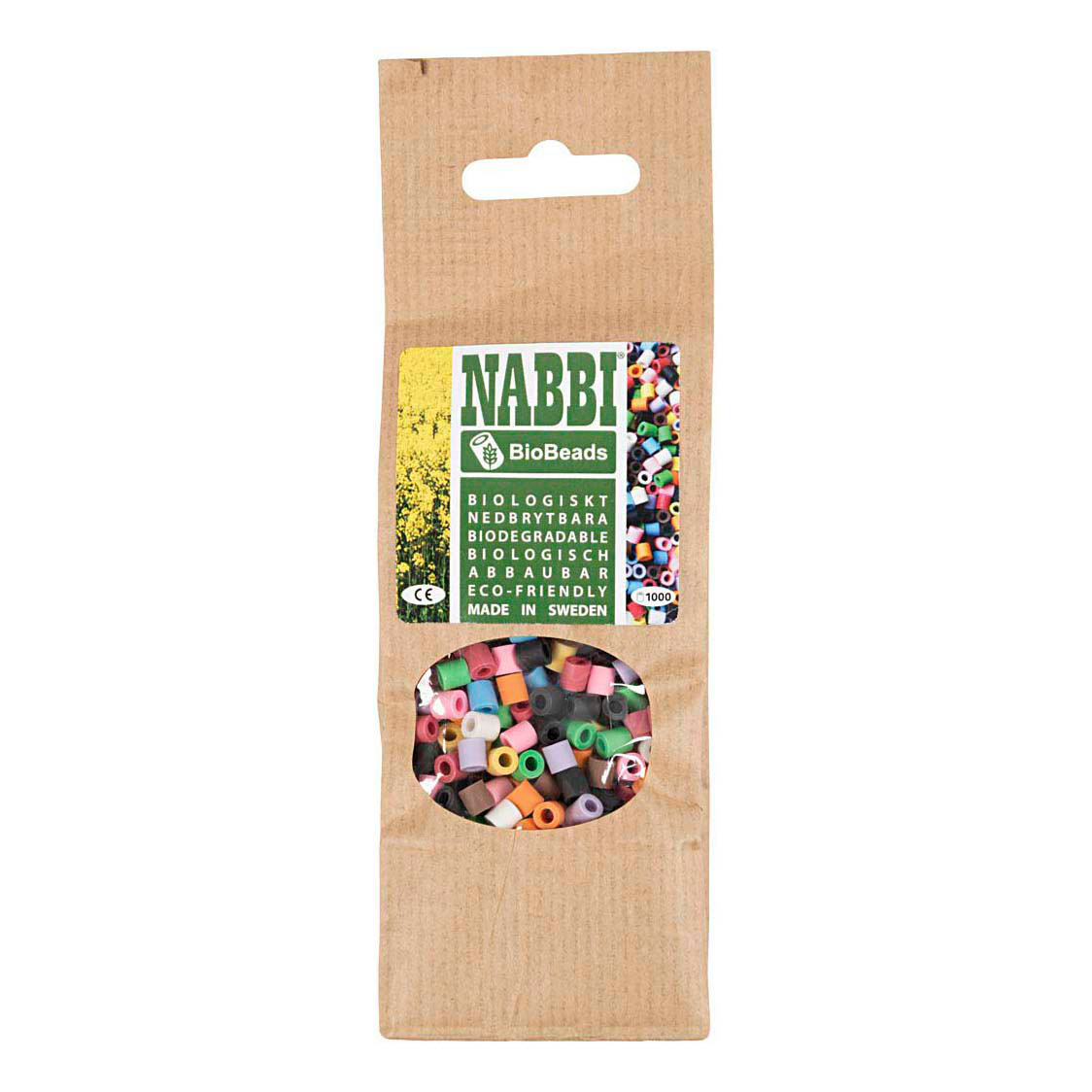 NABBI BioBeads 5x5mm Diverse Kleuren - 1000st.