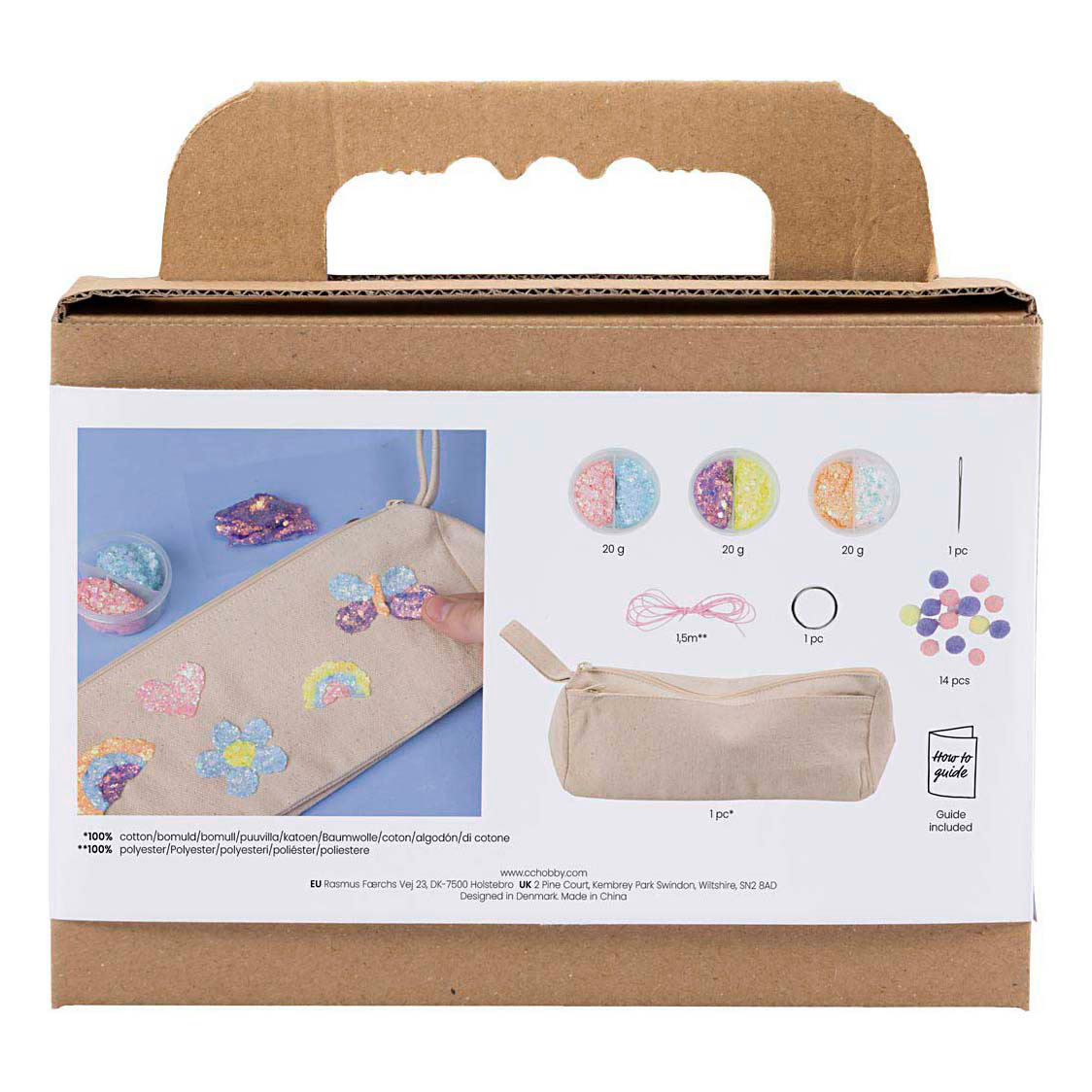 Mini Hobbyset Decoratie Pastelkleuren