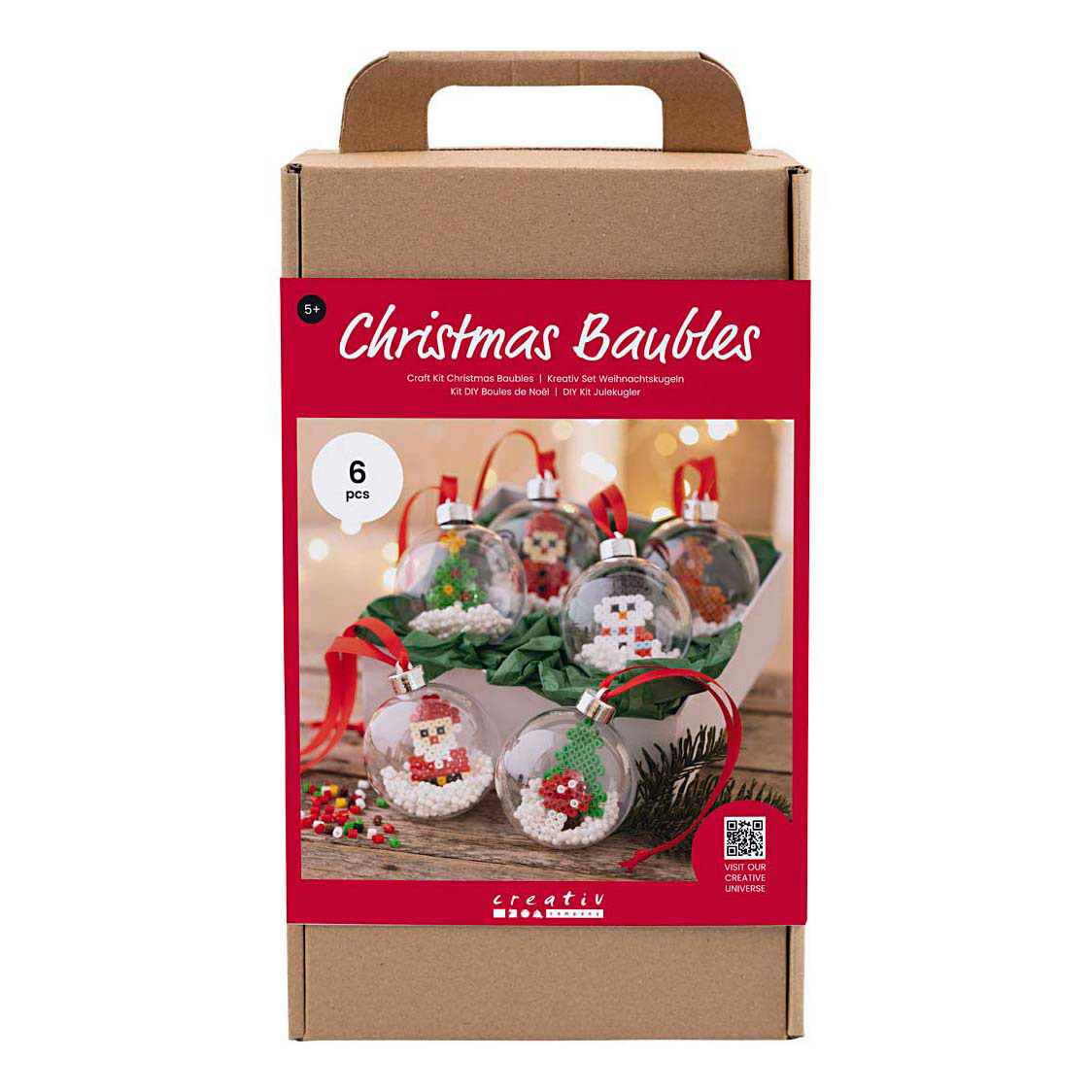 Hobbyset Kerstballen maken met Kralen