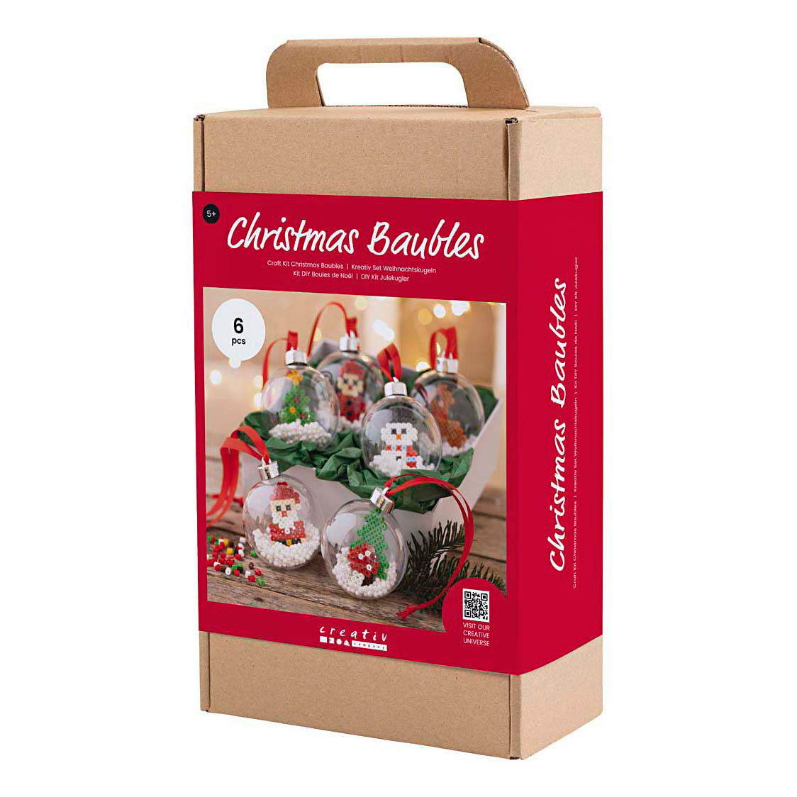 Hobbyset Kerstballen maken met Kralen