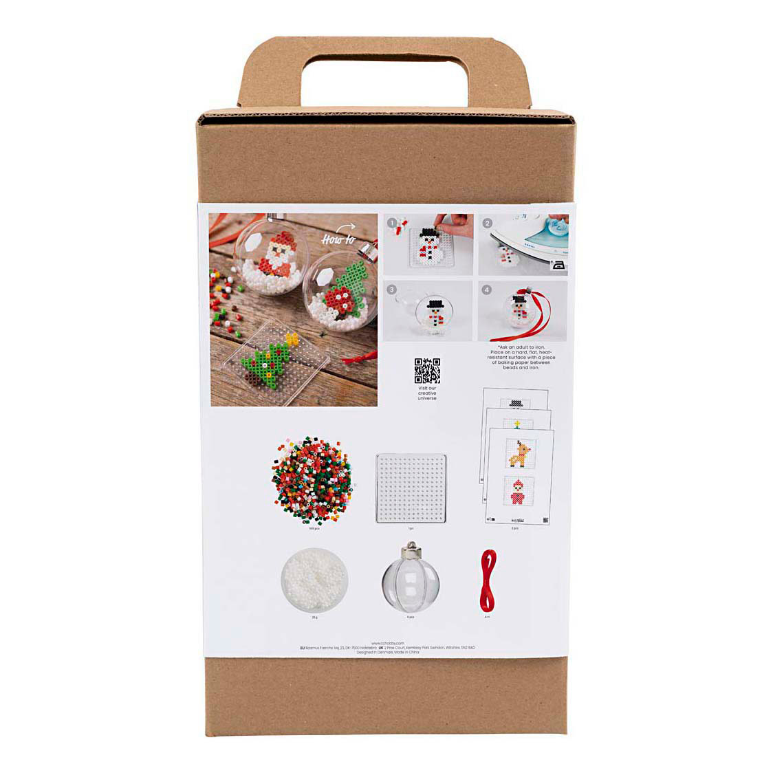 Hobbyset Kerstballen maken met Kralen