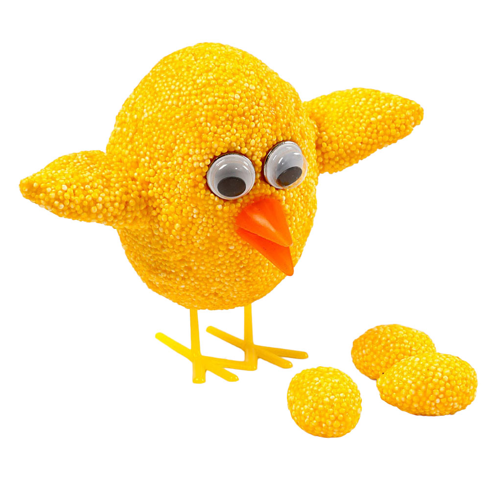 Becs et pattes de poulet en plastique - 8 ensembles