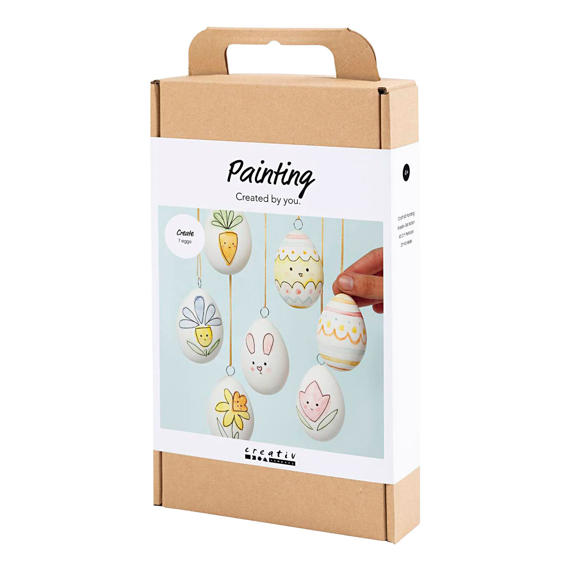 Kit de loisirs créatifs pour peindre des œufs de Pâques