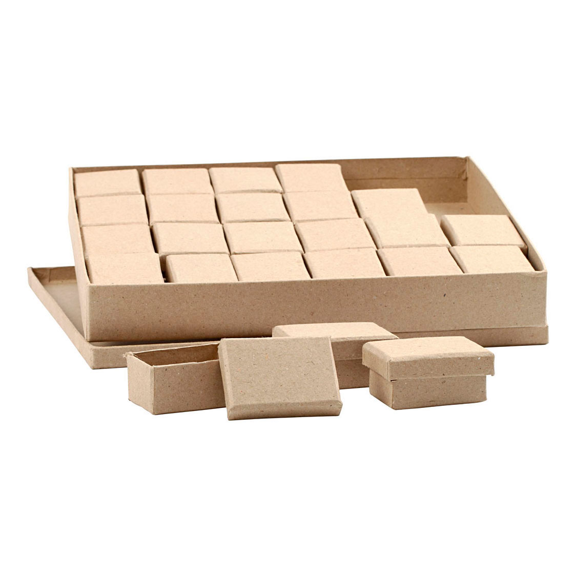 Kartonnen Dozen 5x7cm - 24st.