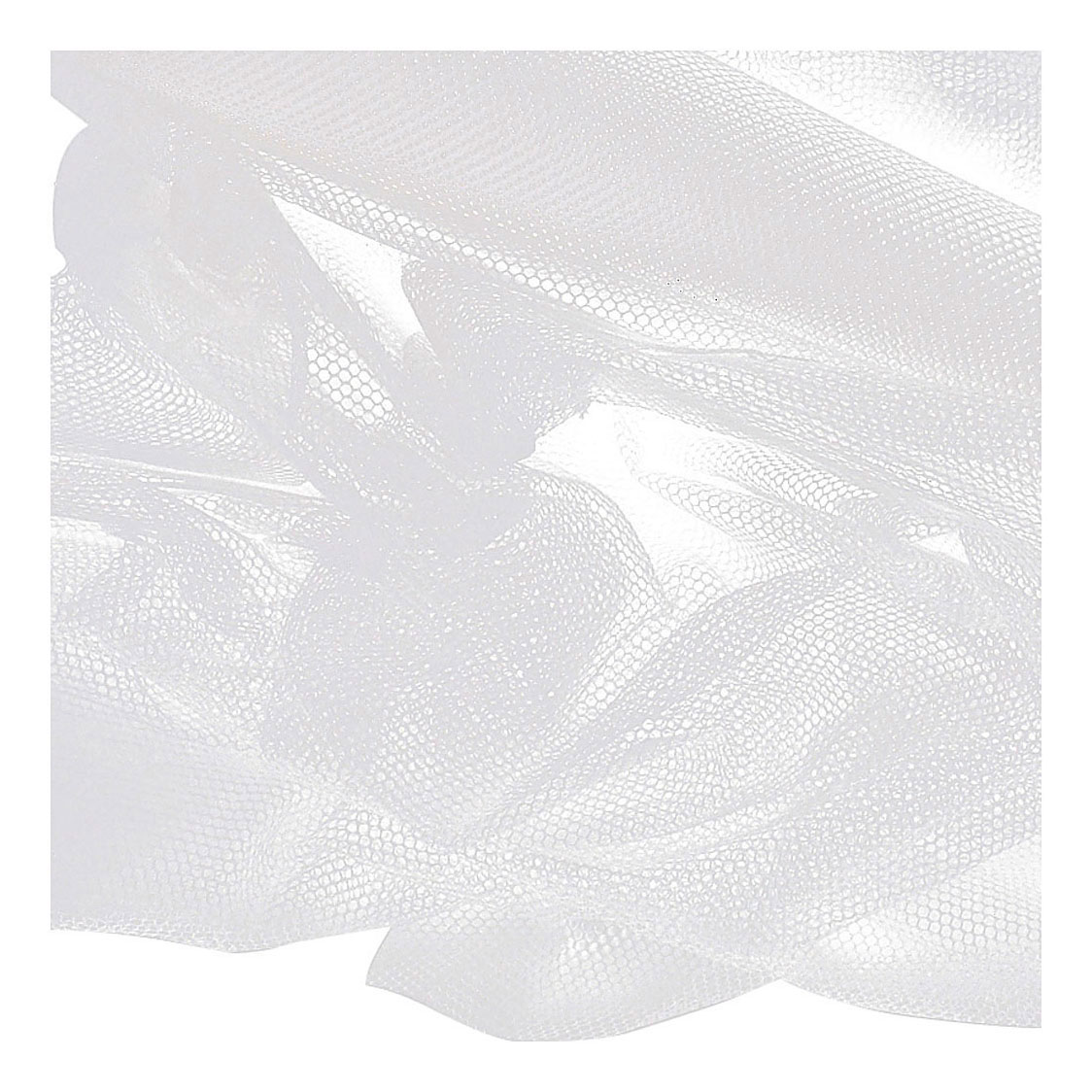 Tule Wit 50cm - 5 Meter