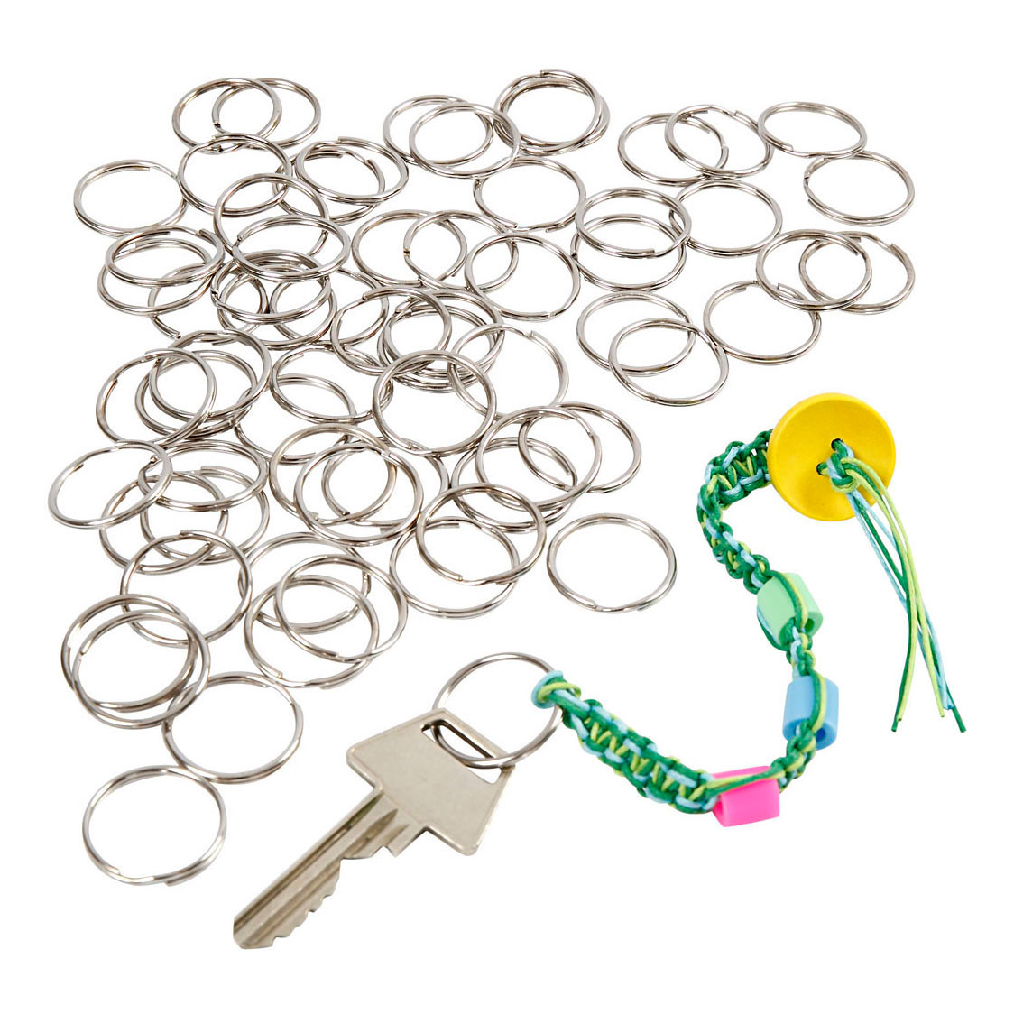 Sleutelhangers 25mm - 100st.