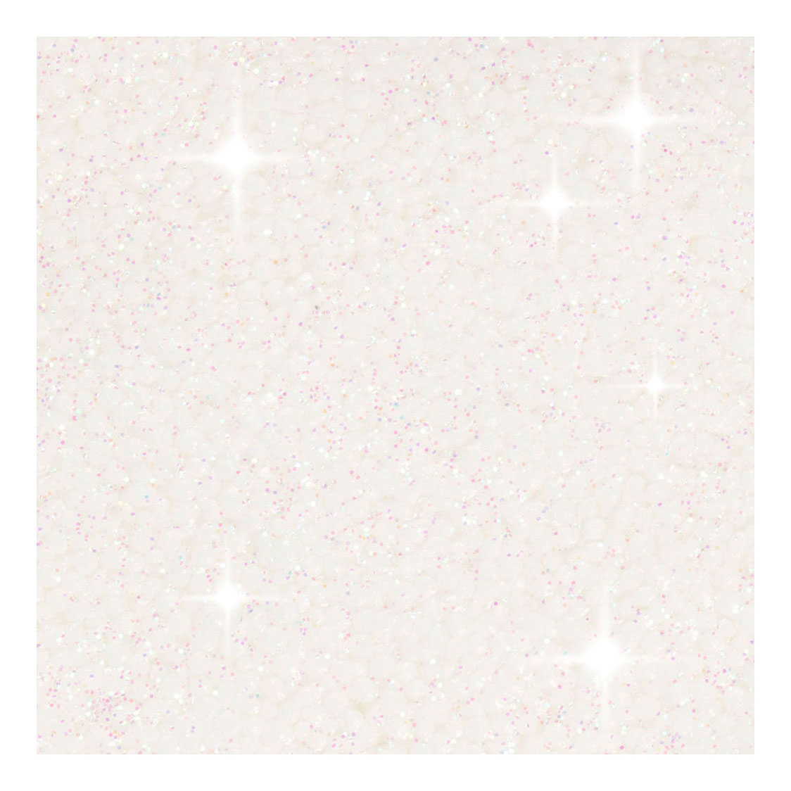 Foam Clay Glitter Wit - 35gr.