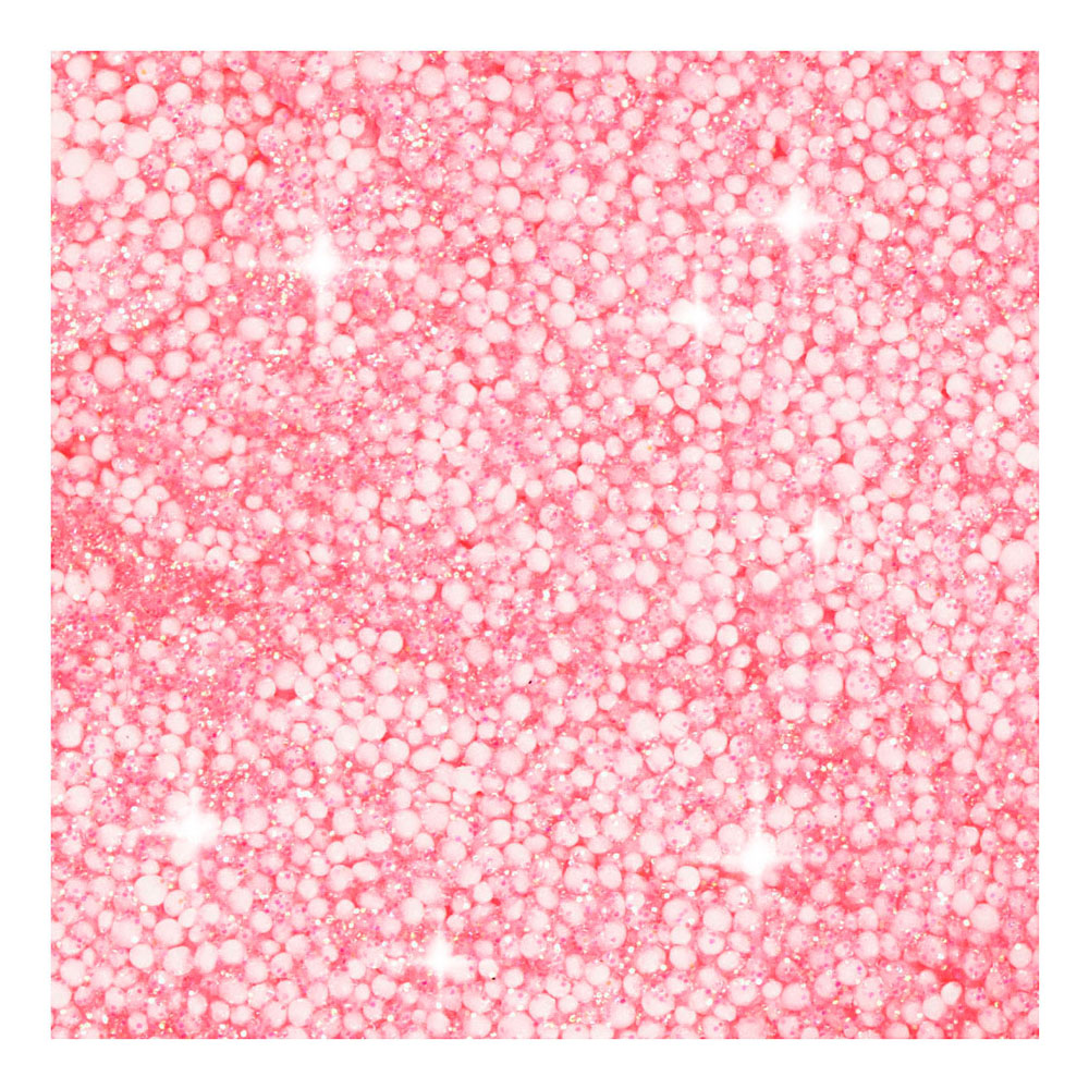Foam Clay Glitter Lichtrood - 35gr.