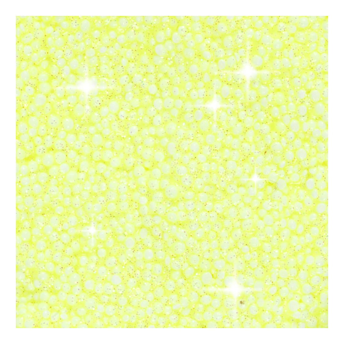 Foam Clay Glitter Geel - 35gr.