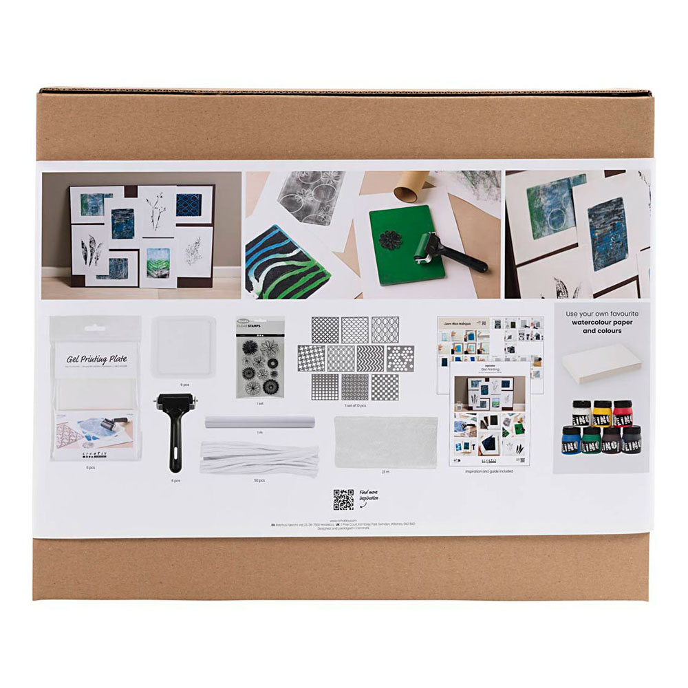 Groepsset Gelprinten - voor 6 Personen
