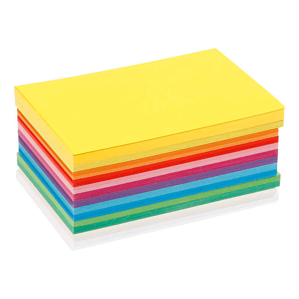 Carton décoratif aux couleurs printanières A6 - 120 feuilles